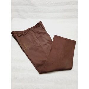 Vintage Levis Sta-Prest Pants Men Actual 33x28 Vintage 60-70s Rare Brown